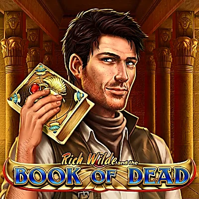 Book of Dead Egyptian-themed pokie tile at Winmate88 Australia