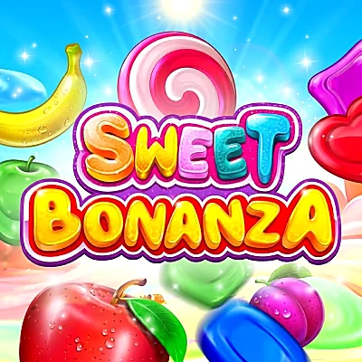 Sweet Bonanza online pokie game tile available at Winmate88 Australia